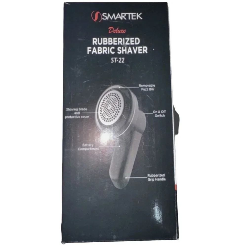 Smartek Lint and Fuzz Remover Fabric Clothes Shaver with Rubberized Handle ST-22